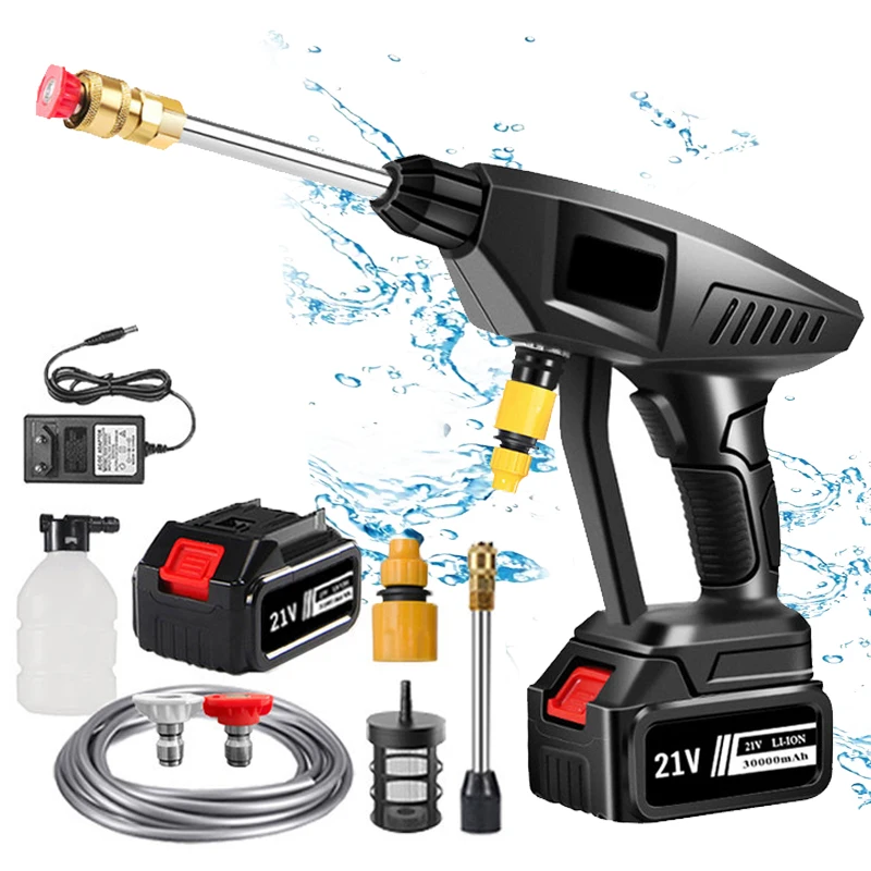 Makita-Nettoyeur haute pression sans fil, nettoyeur, odorà eau, lavage de jardin, machine à livres, batterie 18V, 30000mAh, 60 bars