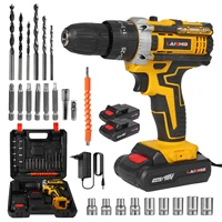 Perceuse à percussion sans fil 21V, tournevis électrique, marteau perforateur électrique, Mini perceuse à main sans fil, batterie Lithium-Ion, outils électriques 1