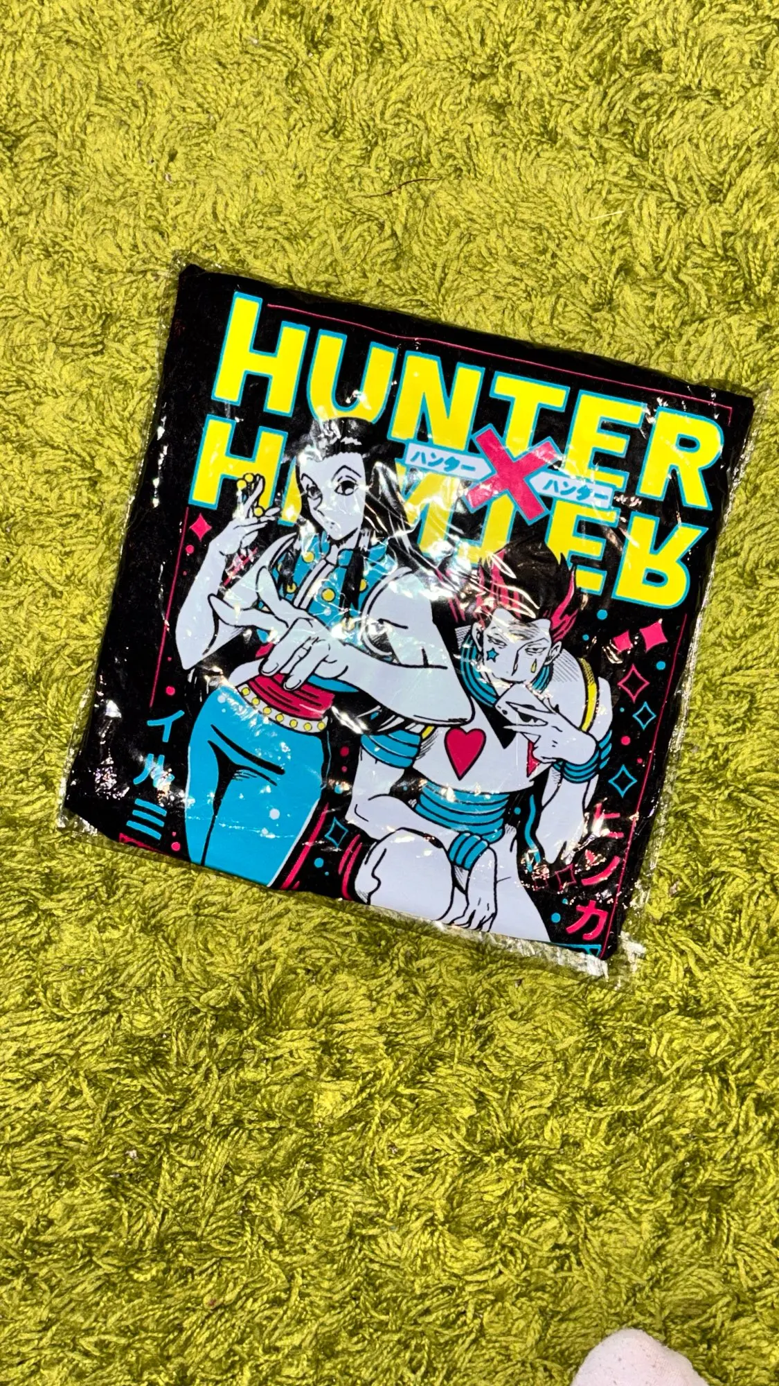 Anime Hunter × Hunter T-Shirt – Cherry Blossom X Logo | Cotton Oversized Tee with Anime Art Design