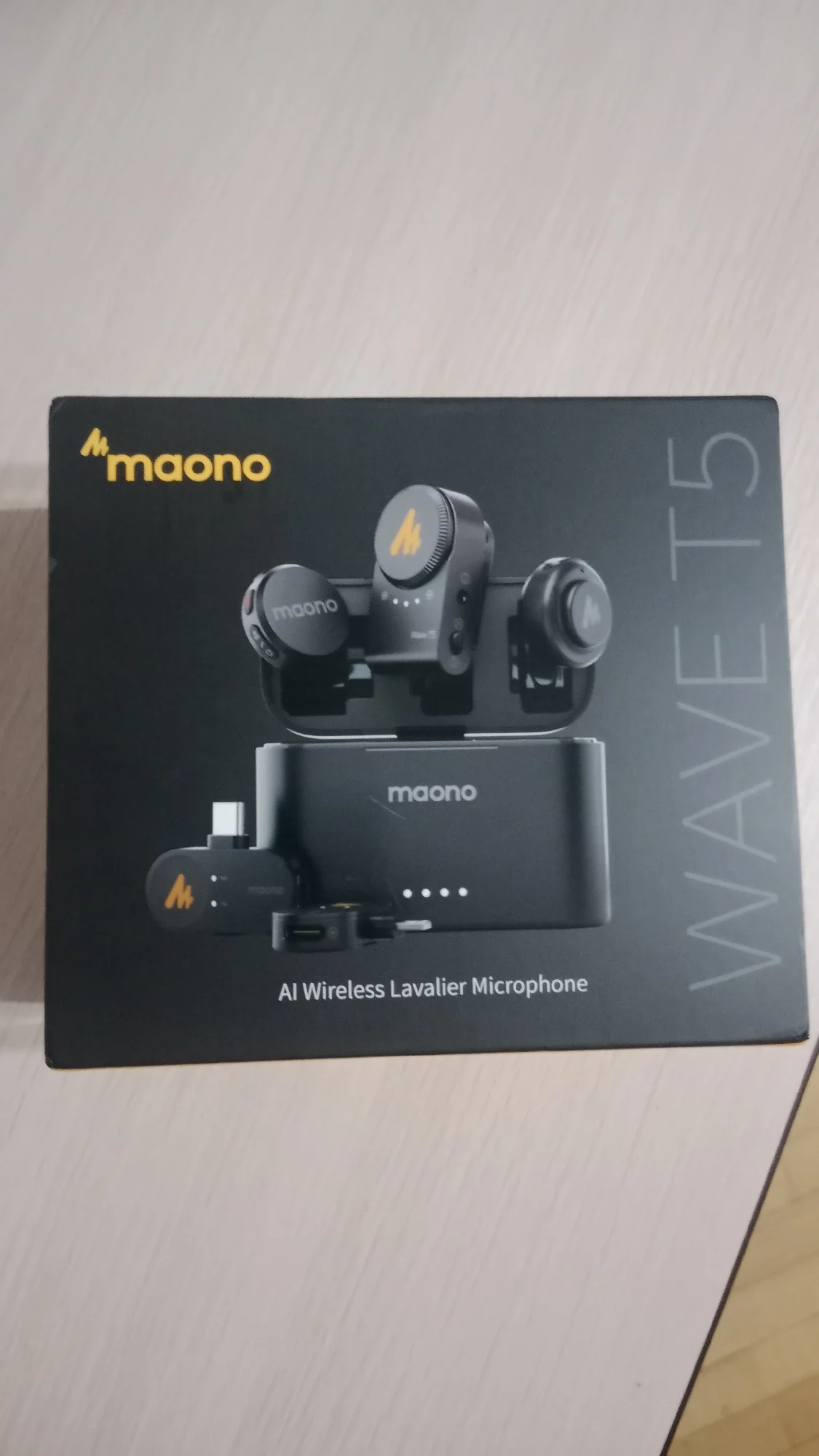 Maono Wave T5 беспроводной лаvalier микрофон | AliExpress