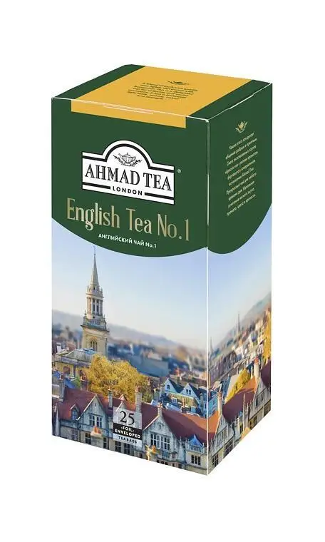 Чай Ahmad English №1 2г х 25 пакетиков с ярл
