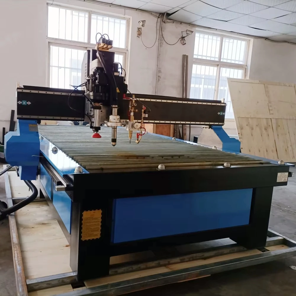 Plasma Cutter Machine 4x8 Plasma Table 100 Amp Plasma Cutter Water Table 380V/220V Four Heads For Sale 2