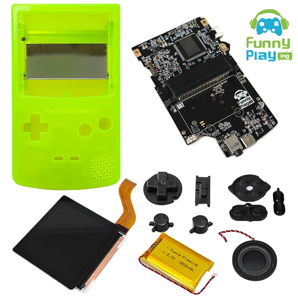 FunnyPlaying FPGBC Retro Pixel Game Console Kits GameBoy