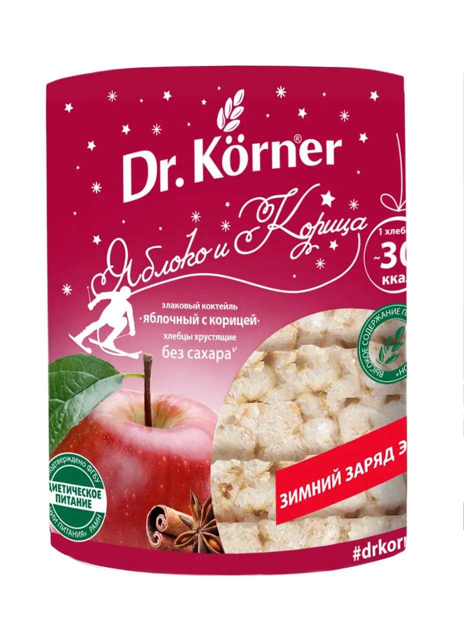 Хлебцы Dr. Korner злаковый коктейль