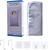 Hanging Laundry Hamper Bag with Adjustable Stainless Steel Door Hooks, 2-Pack Suction Cup Hooks, Ideal for Holding Dirty Clothes 6