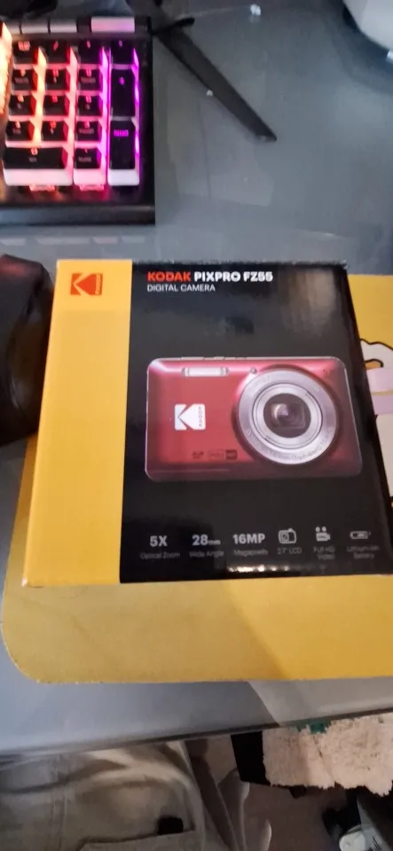 Kodak pixpro FZ55-RD 16mp câmera digital 5x zoom óptico 28mm