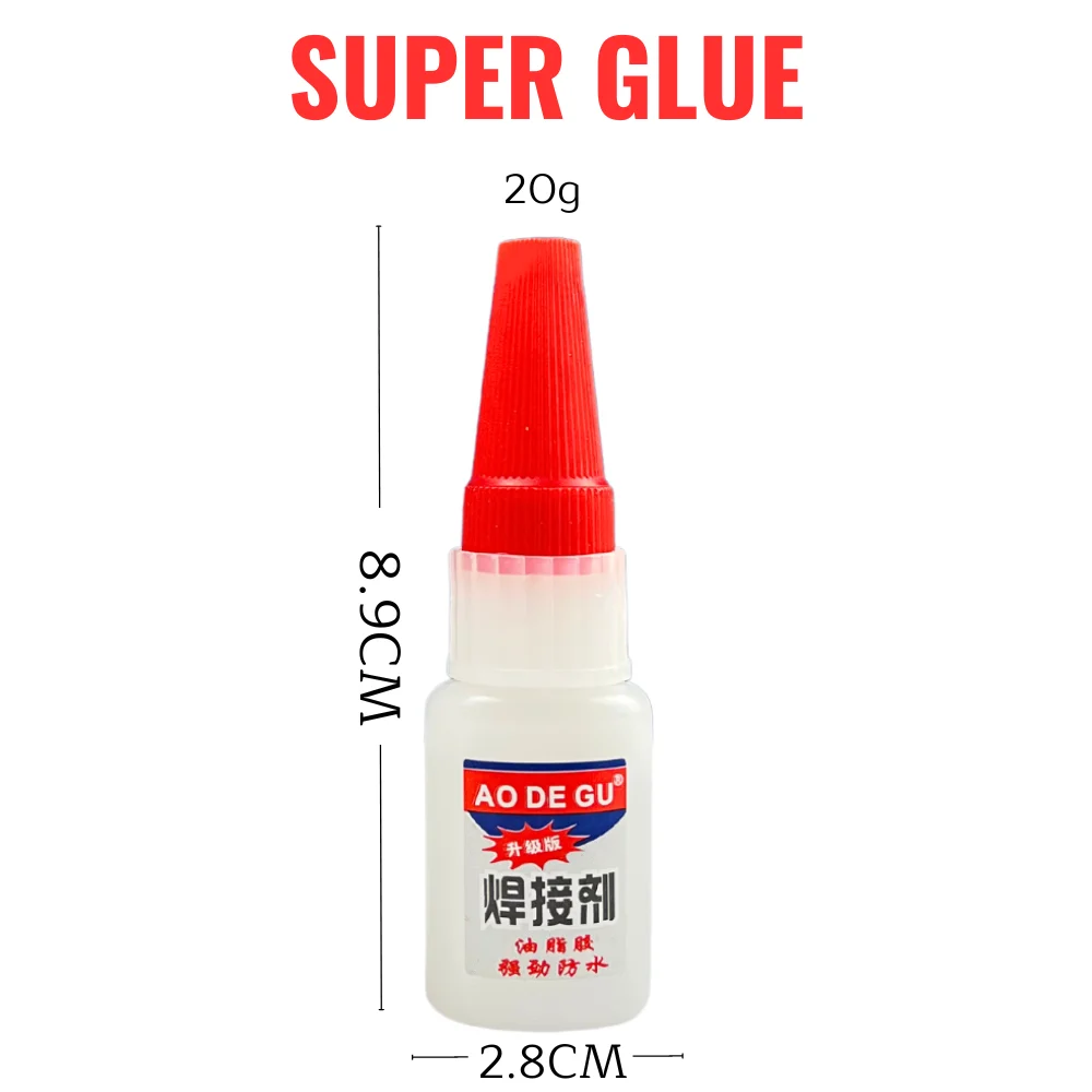 범용 플라스틱 목재 금속 고무 타이어 수리 접착제, 20G, 50G, 납땜 에이전트, 파워 슈퍼 접착제