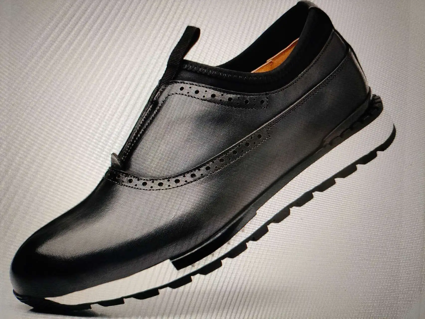 Men's business shoe head layer cowhide comfortable breathable