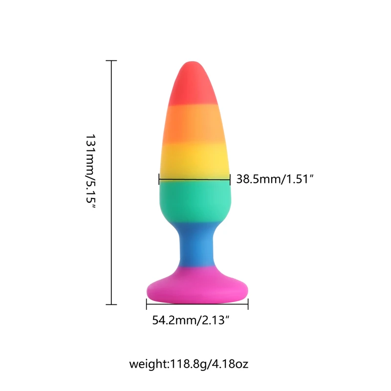 WAKEWAY 3 Size silicone butt plug unisex sexo rolha adulto brinquedos do sexo para homens/mulheres treinador anal para casais