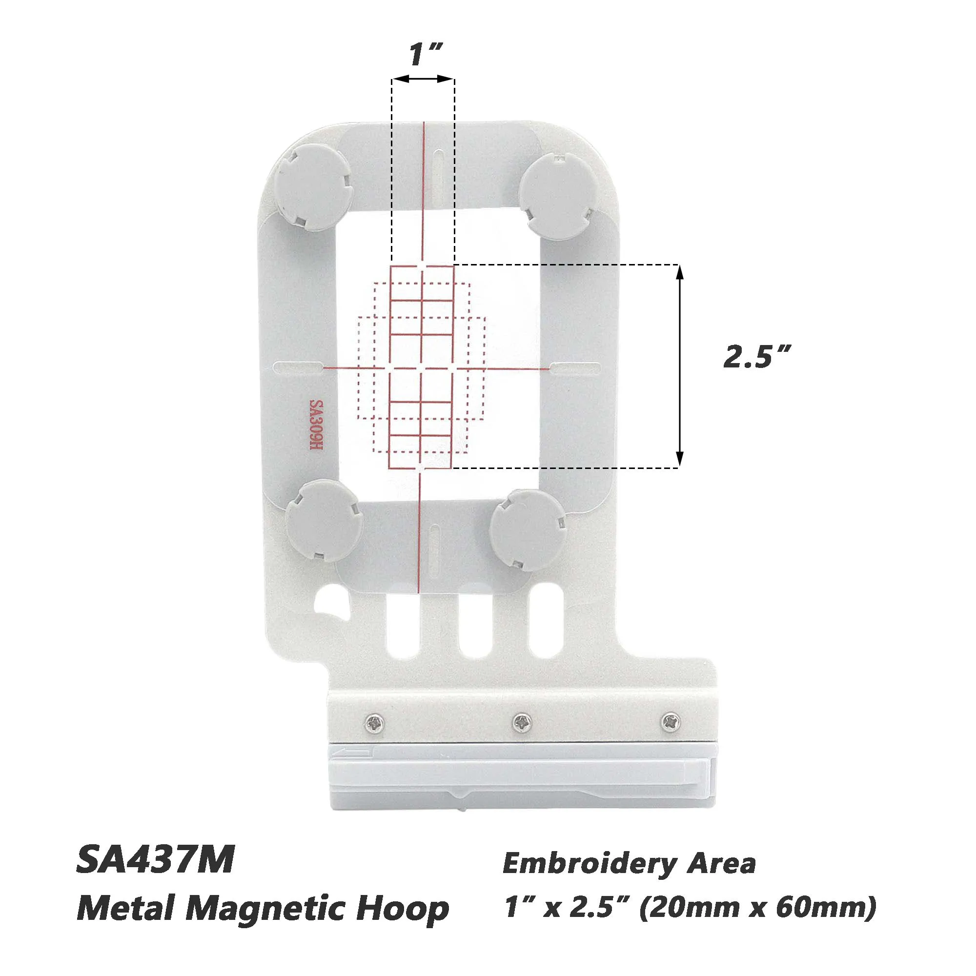 Innov-is용 마그네틱 후프, NV880E NV800E NV2700 V5LE V3LE 형제 자수 기계, Sewtalent EF73M, EF74M, EF75M, EF81M 프레임