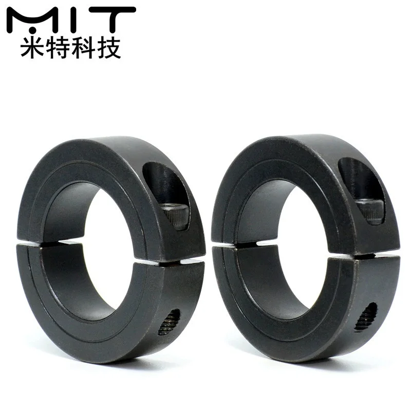 1pcs factory outlet Double Split Shaft Collars Oxide Set Screw Style Double Split Setscrew Shaft