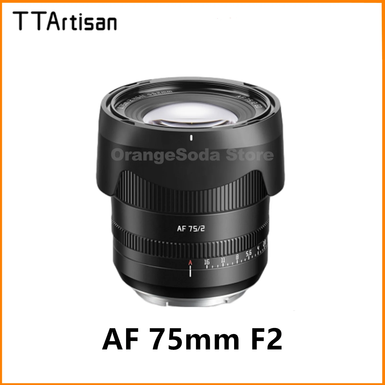 新品 TTArtisan AF 75mm F2 フルサイズ対応 ニコンZマウント