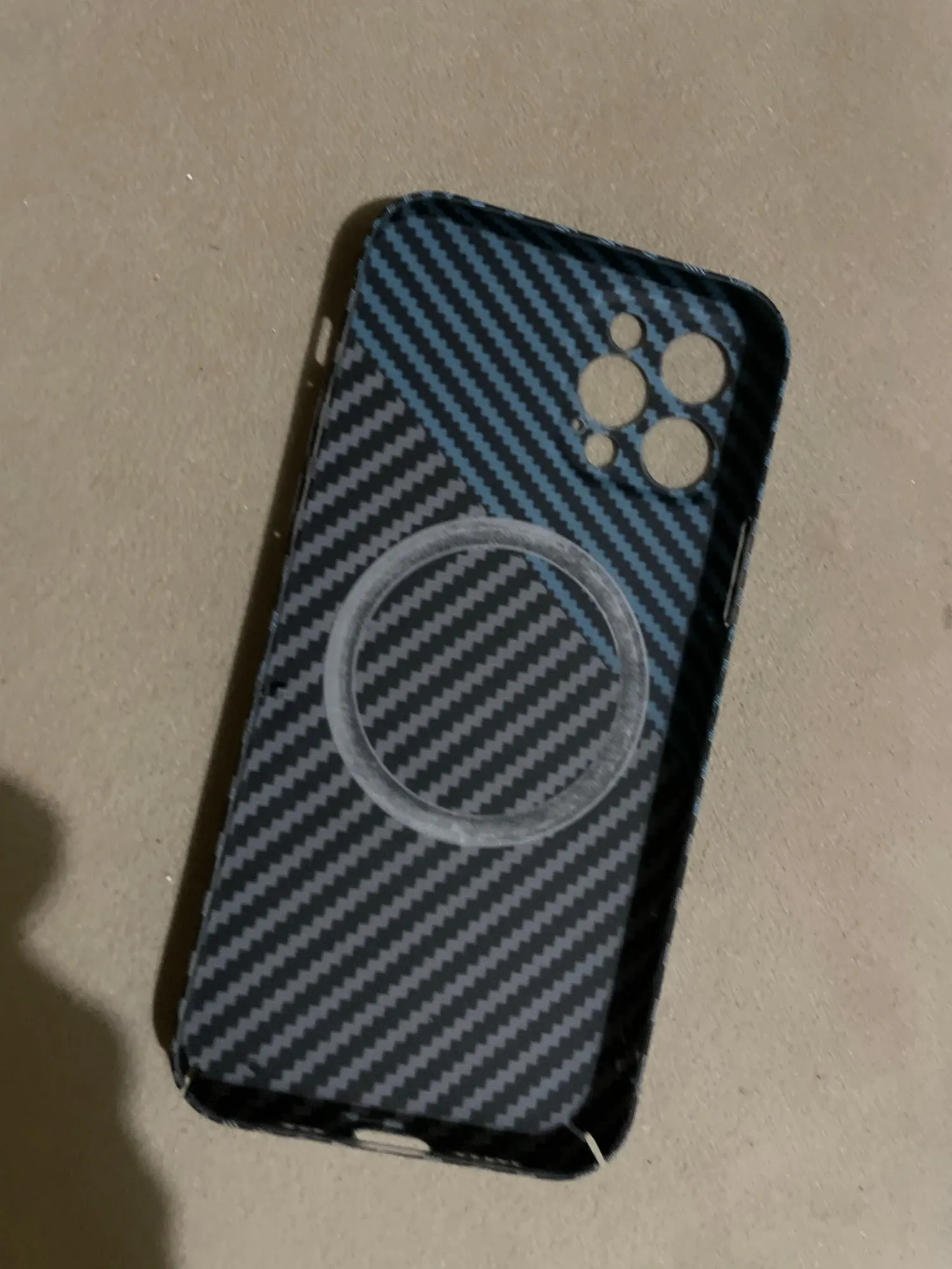 Carbon Fiber Phone Case For iPhone 14 Ceelic