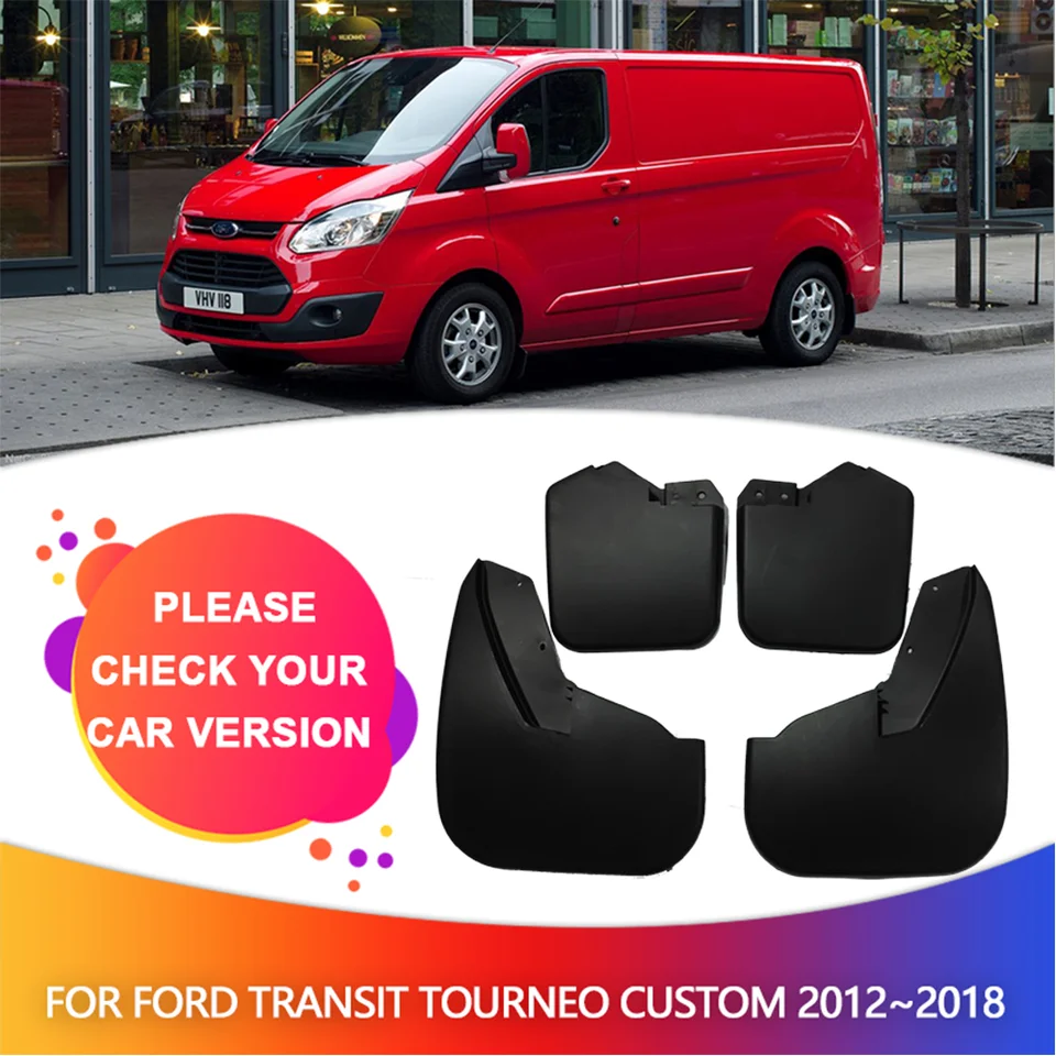4 Pezzi Auto Parafanghi per Ford Kuga 2013-2019, Paraspruzzi Anteriore e Posteriore, Accessori Auto