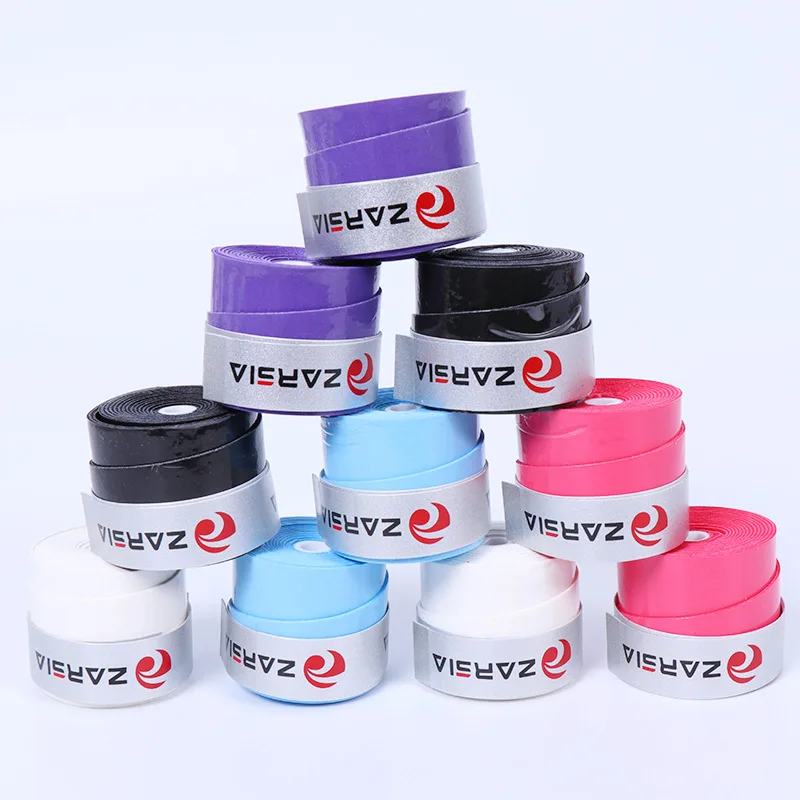 Description Picture 3 of item60pcs Sticky Anti-skid Tennis Racket Grip Sweat Soft Badminton Tennis Racket Overgrips 0.6mm