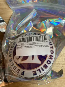 Значок на переднюю решетку JAF, японский значок автомобильной