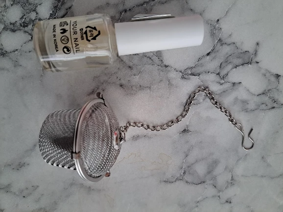 Tea Spice Strainer Seasoning Ball Mesh Herbal Ball Stainless Steel Teakettle Locking photo review