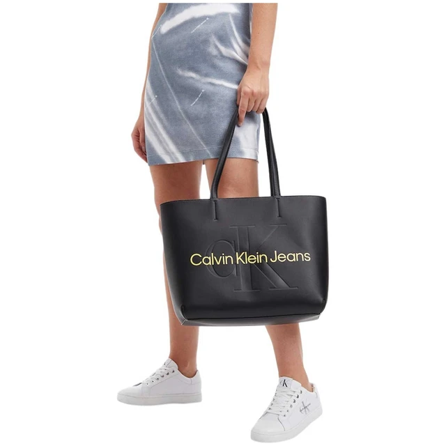 Calvin Klein Female Calvin Klein Sculpted Shopper Mono Women's Shoulder Bag  K60K610276 - AliExpress