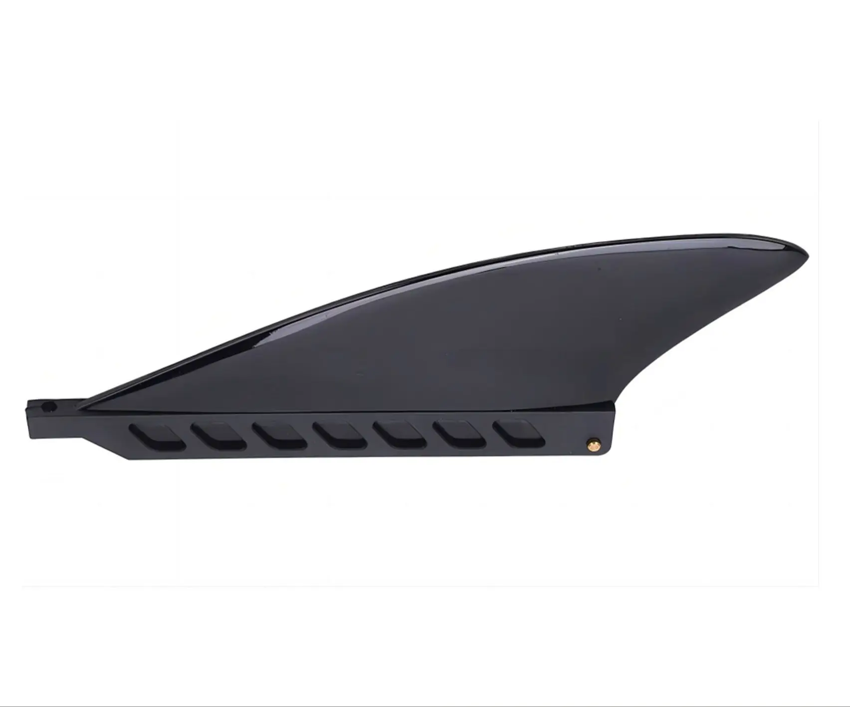 3" Black US Box Center River & Surf SUP Fin With Screws Safety Flex Soft for SUP Longboard airSUP