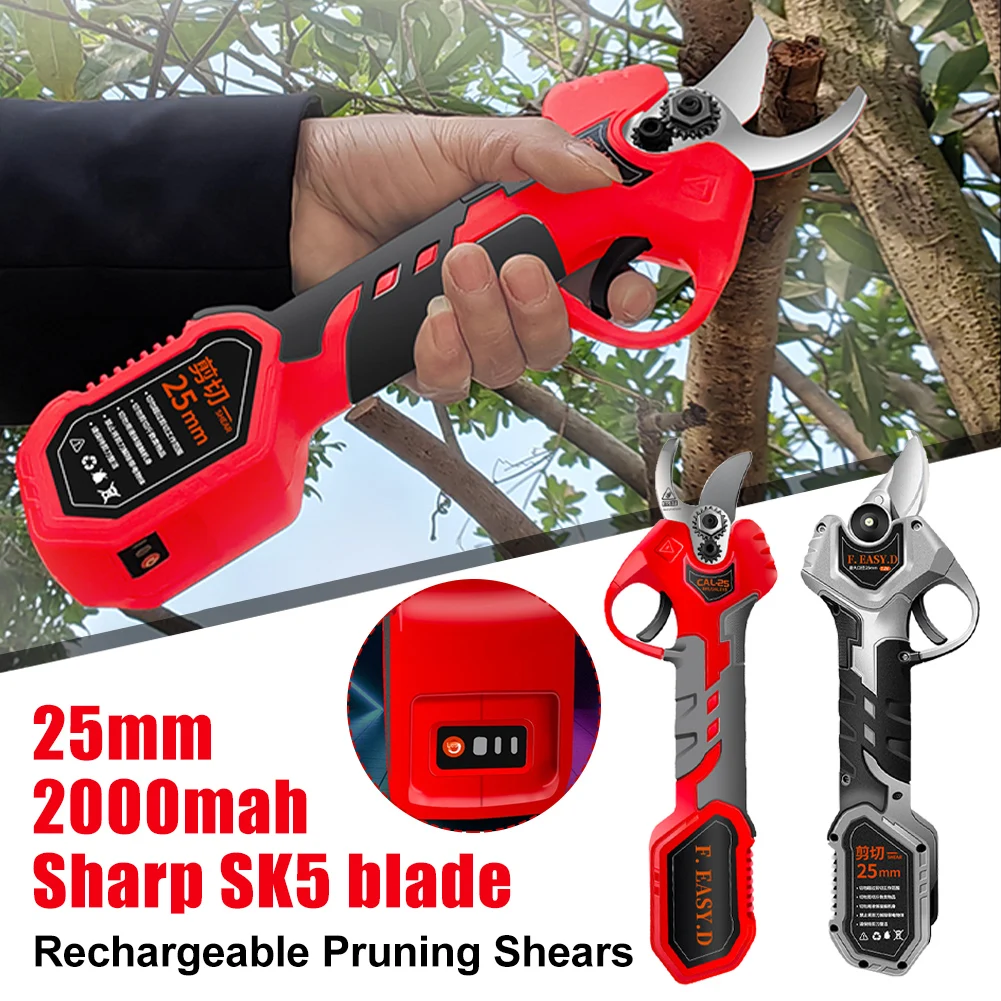 Forbici Elettriche Piccola Potatura Ricarica Wireless Rami Da Giardino Per Alberi Da Frutto Tijeras Al Litio Elesctricas Ciseaux Electriques