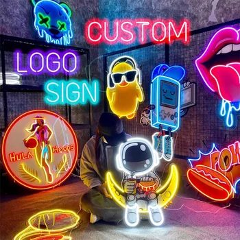 Custom Neon Logo Sign 1