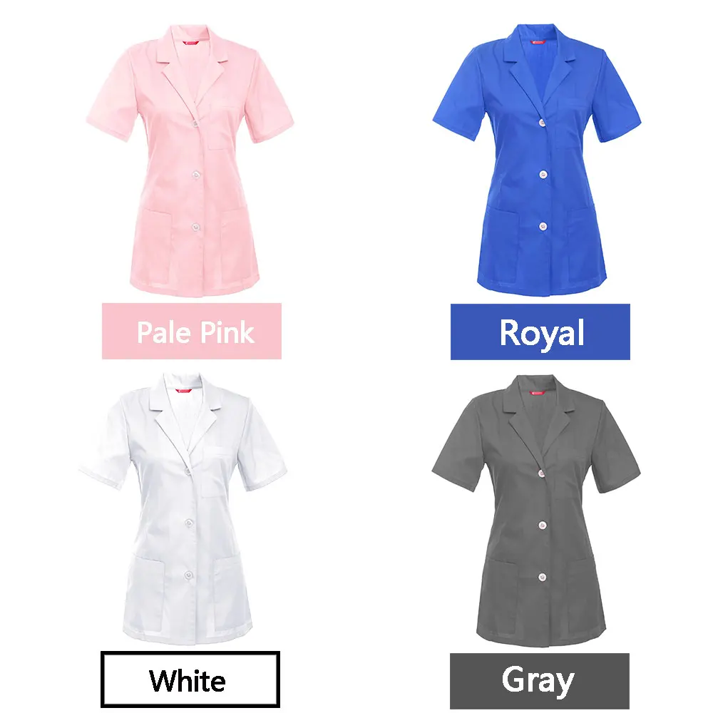 Women's 29 Inch Consultation Short Sleeve Lab Coat