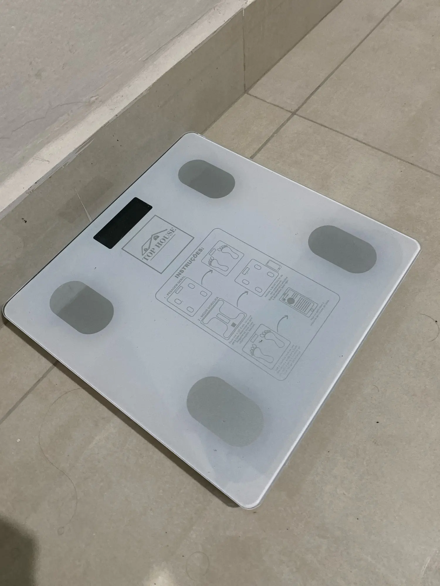 Balança Corporal Bioimpedância Profissional Bluetooth - Neverdie Store photo review