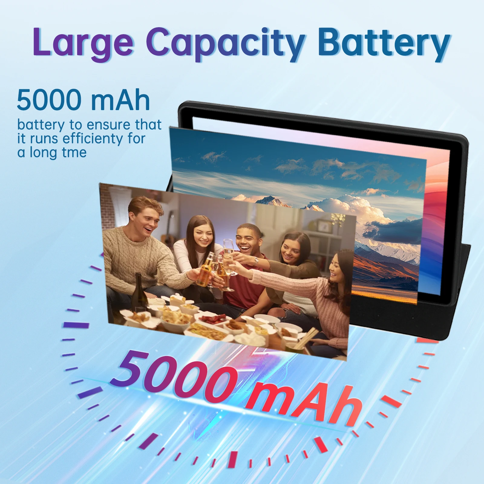 C108 10.1 Inch Tablet Octa-Core Processor 10GB RAM 128GB ROM Android 14 With Case Headphones Wireless Keyboard Mouse Stylus Pen 3