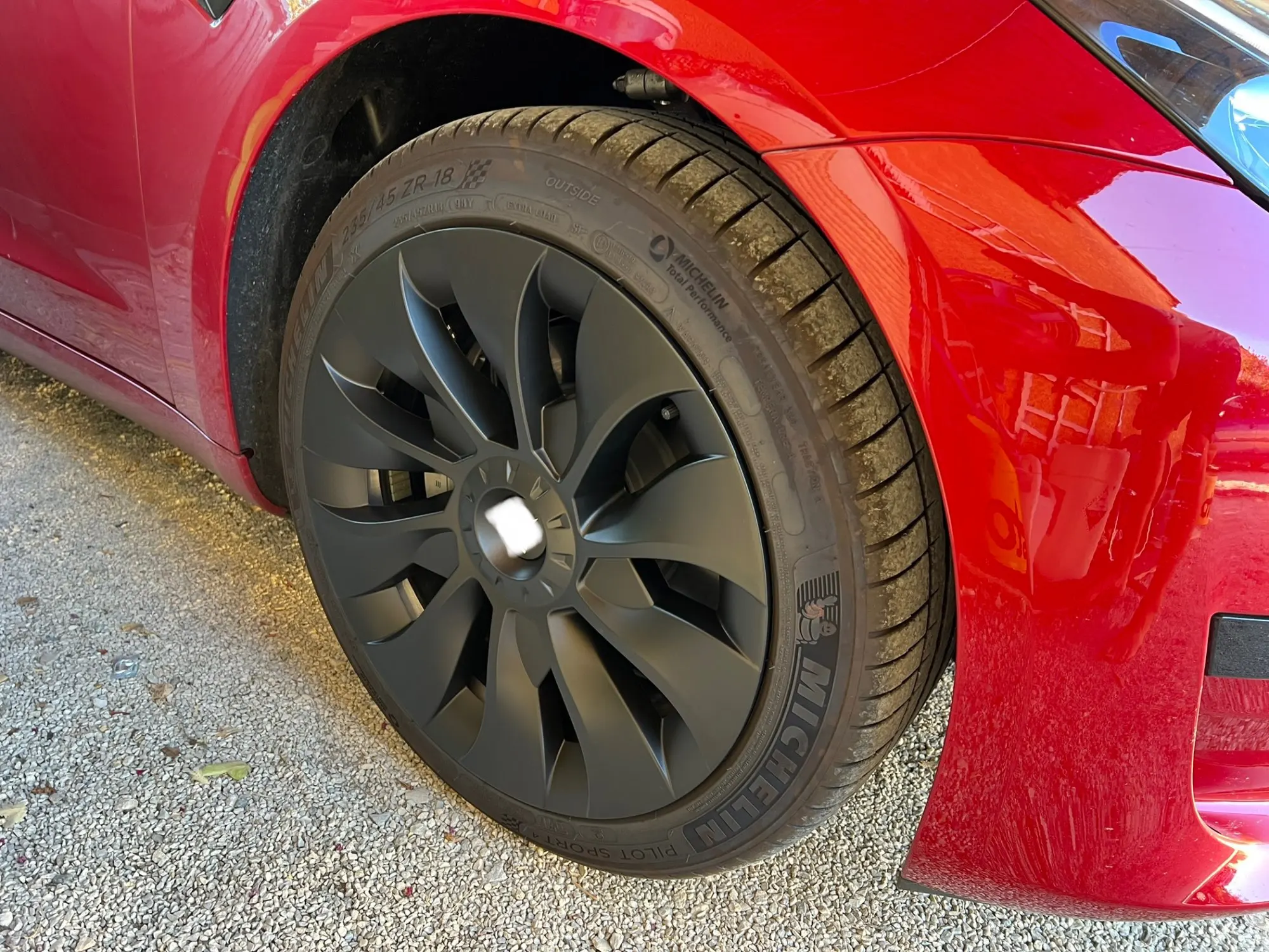 Teslahubs™ Wheel Caps customer photo