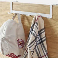 Bedroom Hooks Over The Door 5 Hooks Home Bathroom Organizer Rack Clothes Coat Hat Towel Hanger Bathroom Kitchen Accessories 3