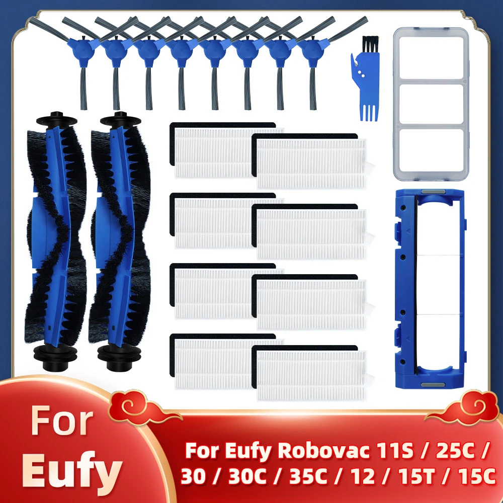Replacement Parts Kit for Eufy Robovac 11S / 25C / 30 / 30C / 35C / 12