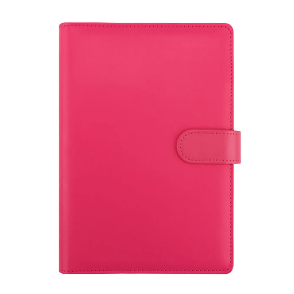 HBYDO A6 Budget Binder & Cash Envelope System – PU Leather, Zippered Pockets, Stickers, Pink Financial Planner - View #10