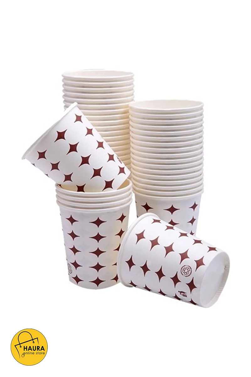 180ml-Cardboard-Disposable-Cup-7oz-Coffee-Tea-White-Hot-Cold-Drink ...