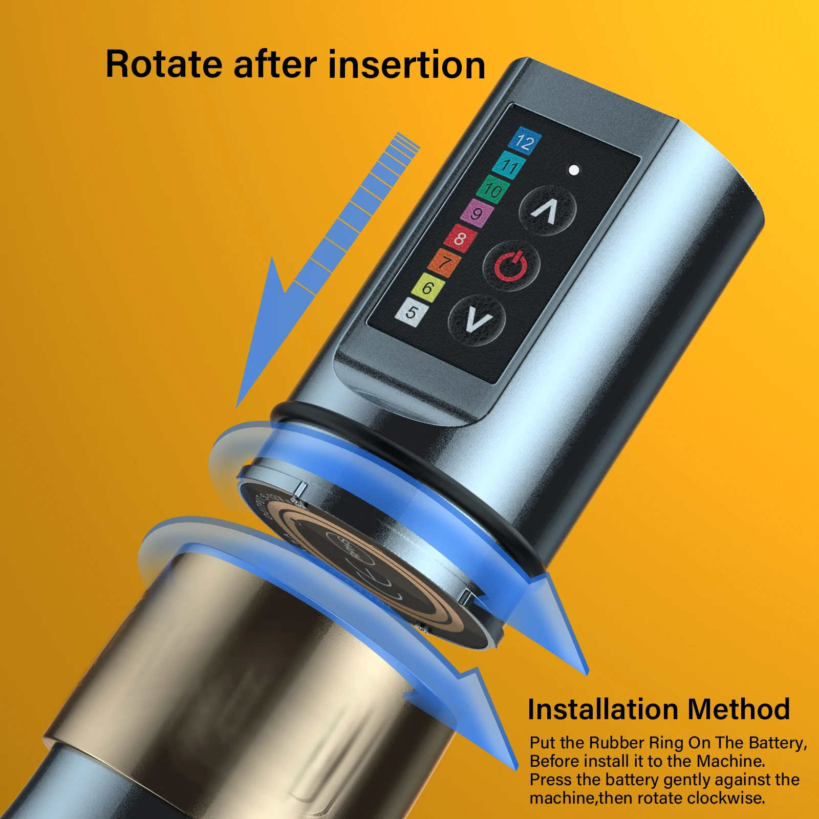 EXO Wireless Tattoo Machine Kit Powerful Coreless Motor Chargeable Lithium Battery 2 Battery Rotary Tattoo Pen Set tattoo supplies tattoo kit tattoo pen tattoo motor