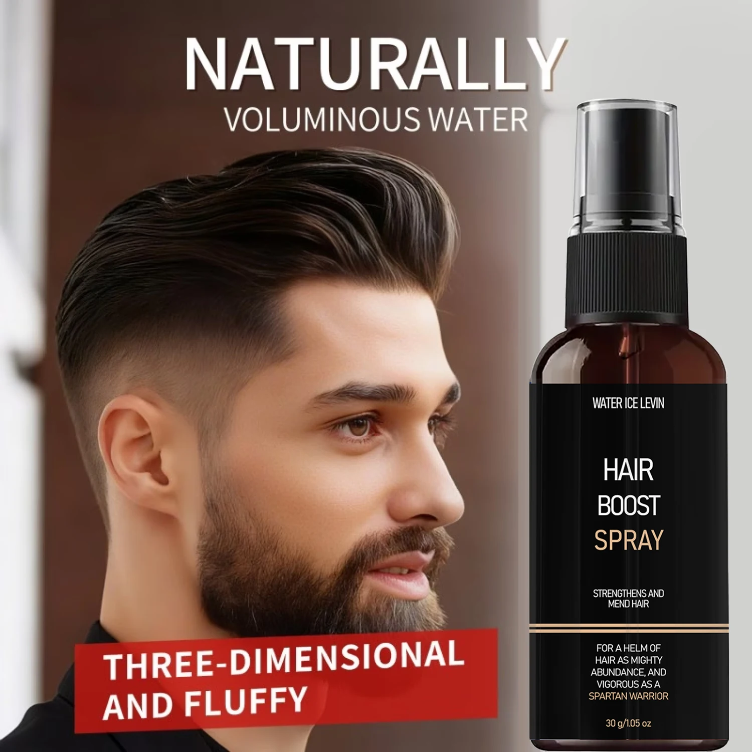 Hair Boost Spray, Strengthens & Repairs Biotin, Keratin Hyaluronic Acid Healthy