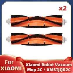 Robot Vacuum Accessories Kit - Roller, Side Brush, HEPA Filter, and Mop Rag Spares (2 Main Brush)