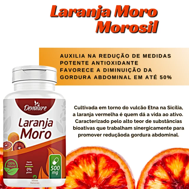 Morosil Orange Moro Kit 2 Pots-Natural Antioxidant, Bitter Orange