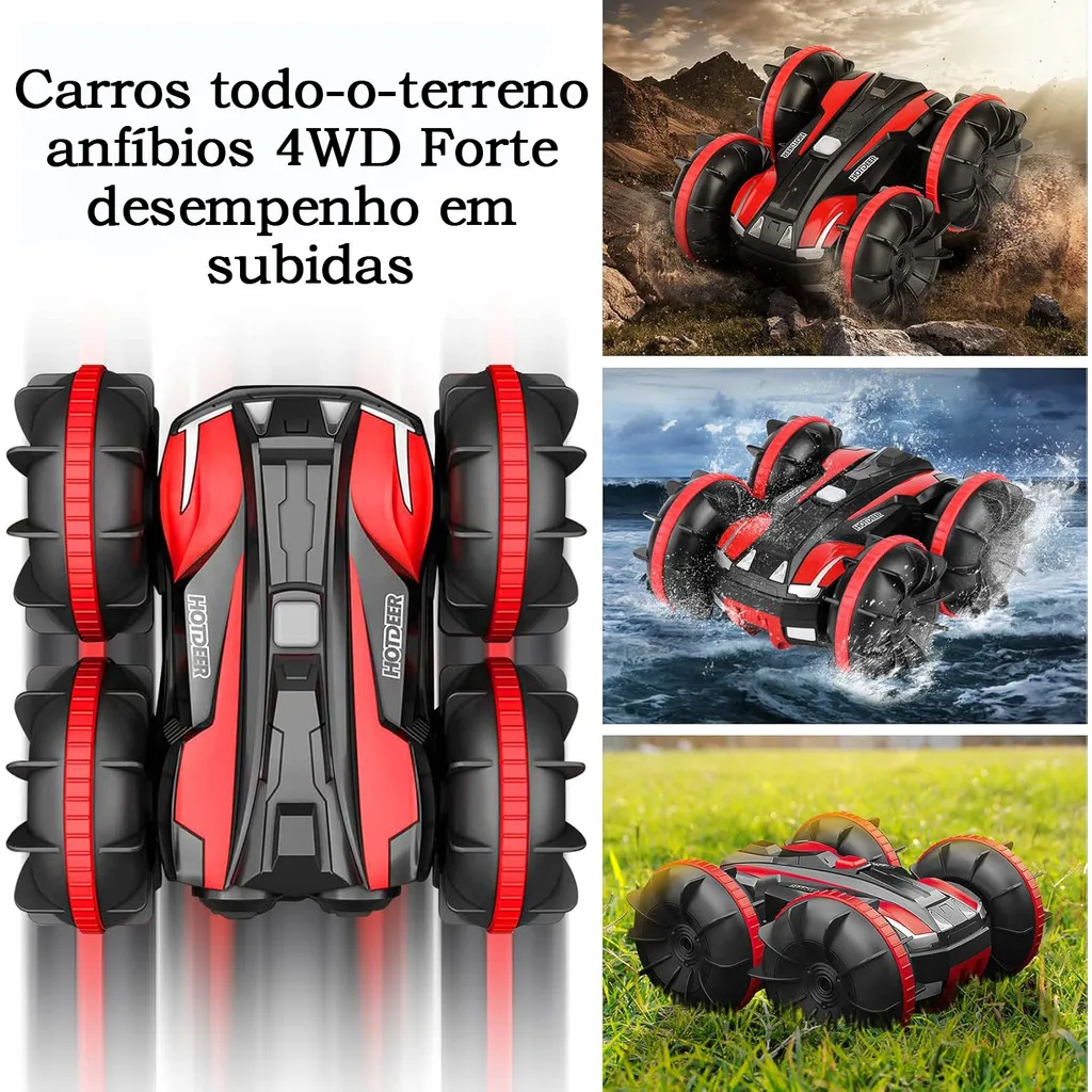 Carro-RC-Anf-bio-Com-Rodas-Luminosas-Prova-D-gua-2-4G-4x4-De-Brinquedo