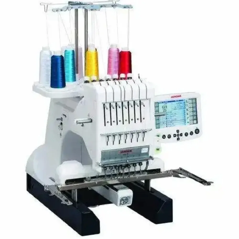 DISCOUNT FOR MB-7 M B 7 7 Needle Embroidery Machine Plus Bonus Kit Free Threads