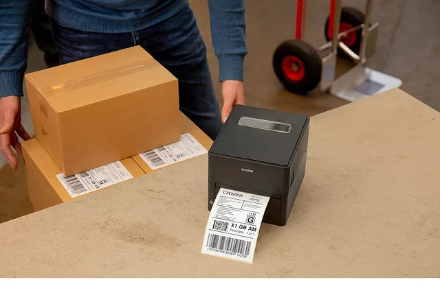 Citizen CL-E321 4 Inch 104mm E321 Thermal Transfer Label Printer Direct  Thermal Desktop Labels Printer - AliExpress