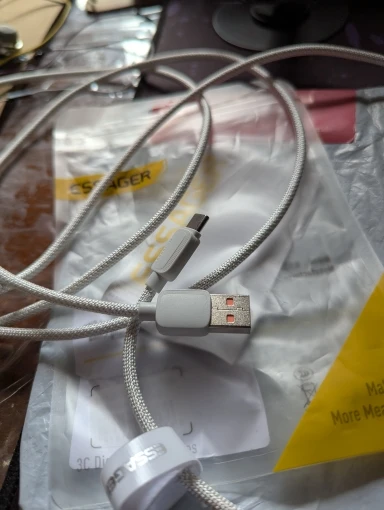 Essager 7A 100W USB Type C Cable For Huawei Honor 88W PD Fast Charging Charger USB A Data Cord Cable For Xiaomi Oneplus Samsung photo review