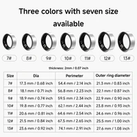 New Smart Ring Sleep Monitoring Multi-function Blood Oxygen Measurement Blood Pressure Multi-sports Mode Low Power Consumption - Image 5