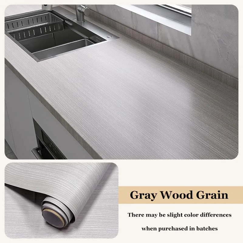Elegant Wood Grain Self-Adhesive Protective Film