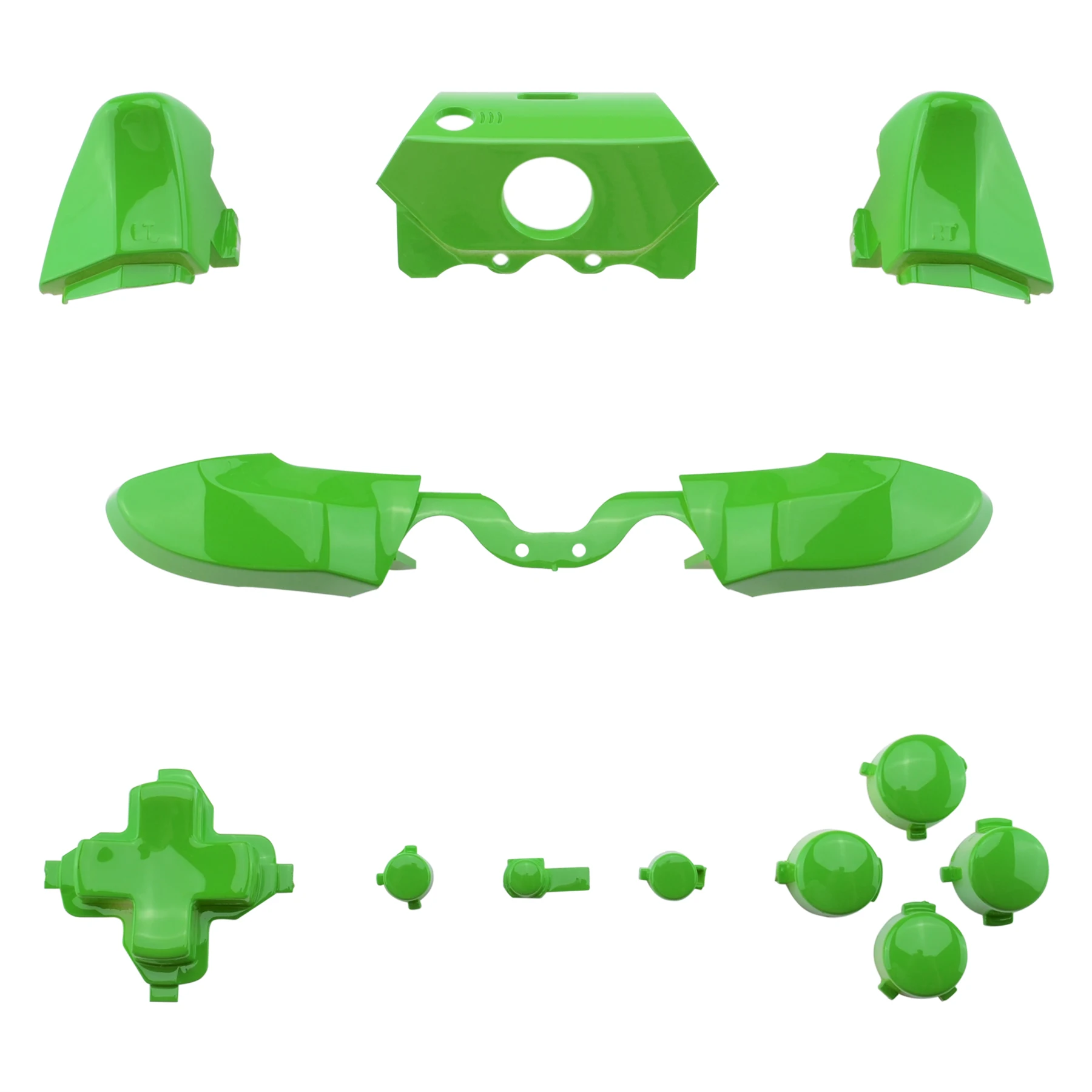 Extreme Merate Green Set Completo Rt Lb Rb Lb Pulsanti Dpad Per Xbox One 3.5Mm 1697 Per Controller Xbox One Elite 1698