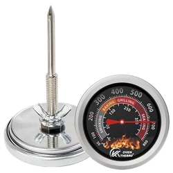 Precision Instant Read Oven Thermometer for Accurate Cooking and Baking (Black)