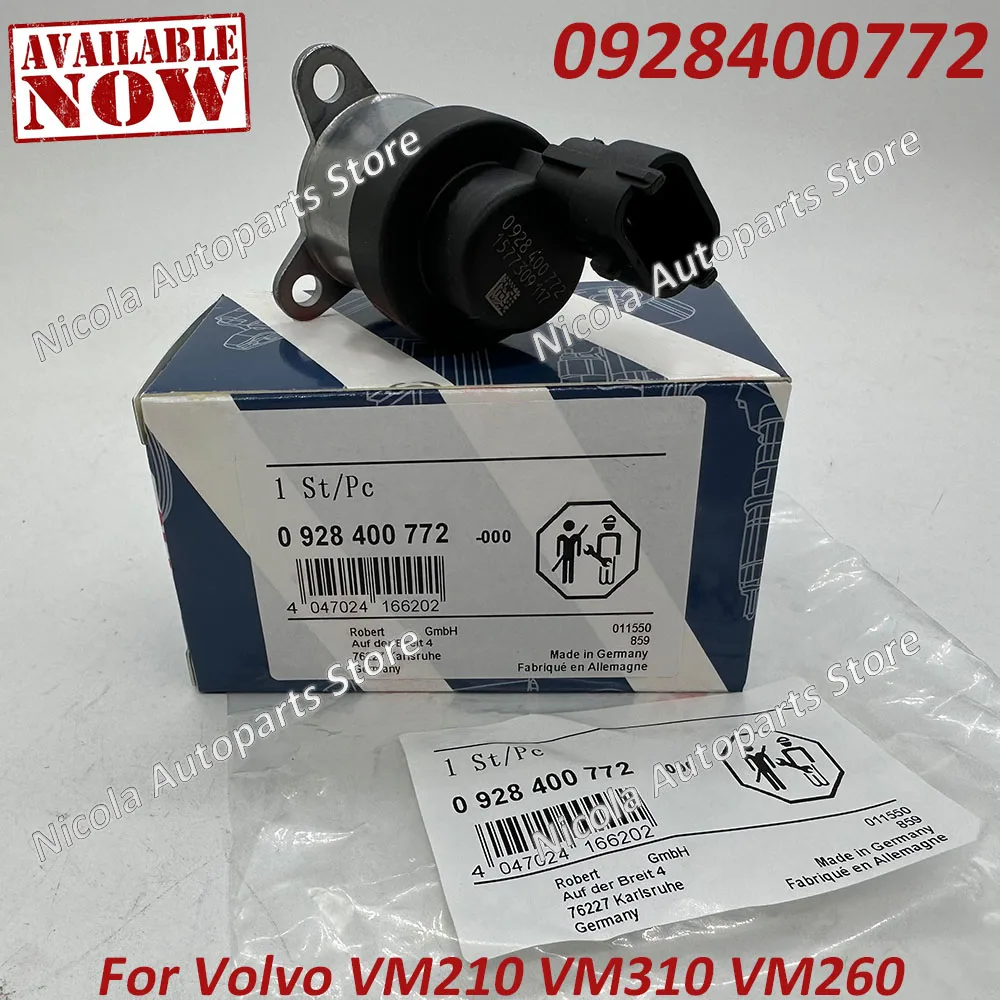 New 0928400772 Common Rail Fuel Pressure Regulator Metering