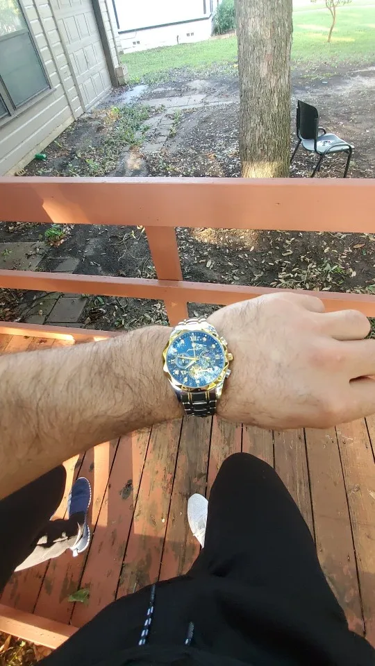 POEDAGAR Luxury Men's Quartz Watch photo review