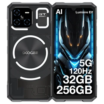 DOOGEE Blade GT Telefono robusto 6,72'' FHD + 120Hz Dimensione effetto luce LED 7050 12 GB RAM 256 GB ROM AI Smartphone Batteria 5500 mAh