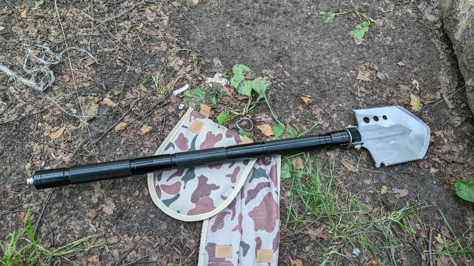 Attachment image review on Androf 8 in 1 Folding Shovel