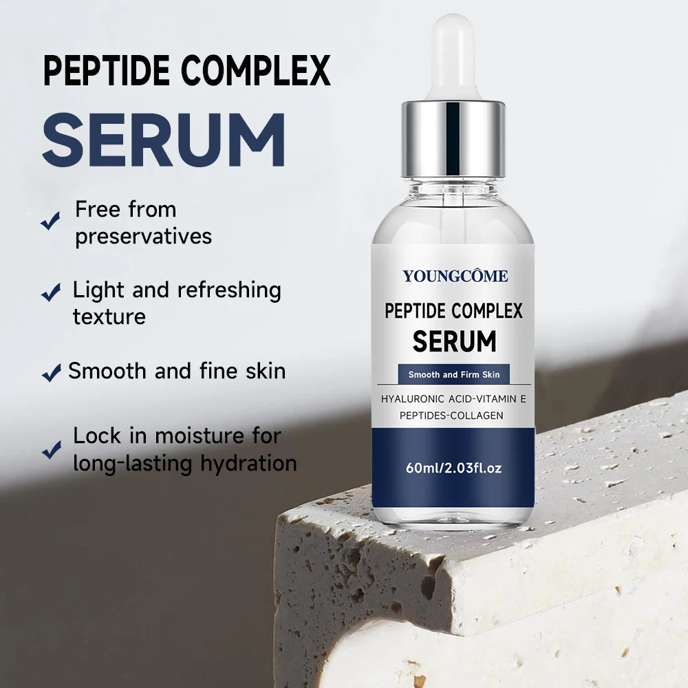 PEPTIDE COMPLEX SERUM for Face for Brightening Skin,Dark Spot Corrector Sensitive Skin Cell Regenerating Lifting Skincare40/60ml 6